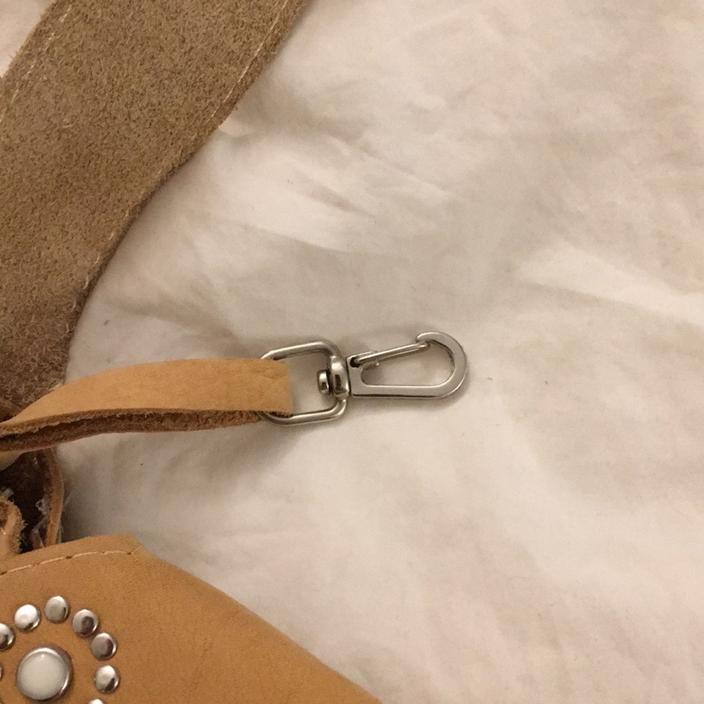 Western style genuine leather cross shoulder bag - Picture 4 of 5